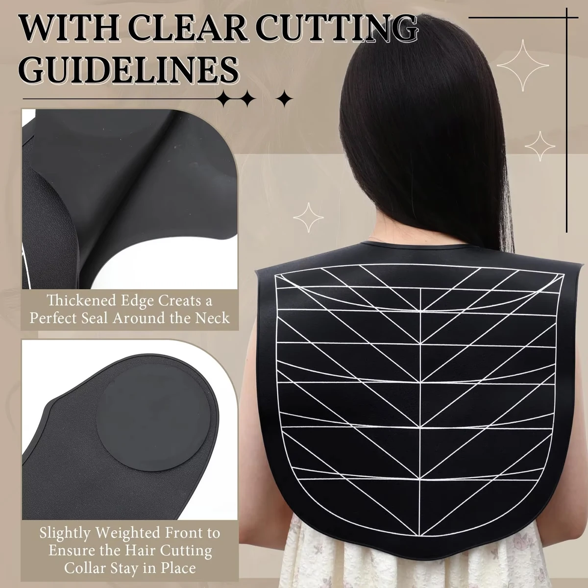 Salon Hairdressing Cape Waterproof Barber Hair Coloring Apron Silicone Hair Dye Shawl Professional Barbershop Styling Cape Tools