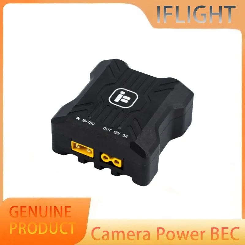 Moduł zasilania IFlight Taurus X8 Pro Camera BEC 12V 3A z bezpiecznikiem 1203, zabezpieczenie przed zwarciem do dronów wyścigowych RC DIY FPV