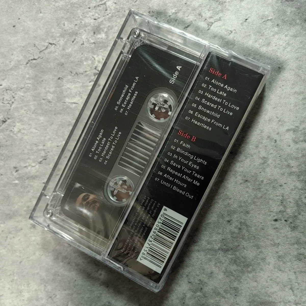 The Weeknd After Hours Album Rnb Music Cassette Tape Classic Brand New Sealed Collection Player Compatible