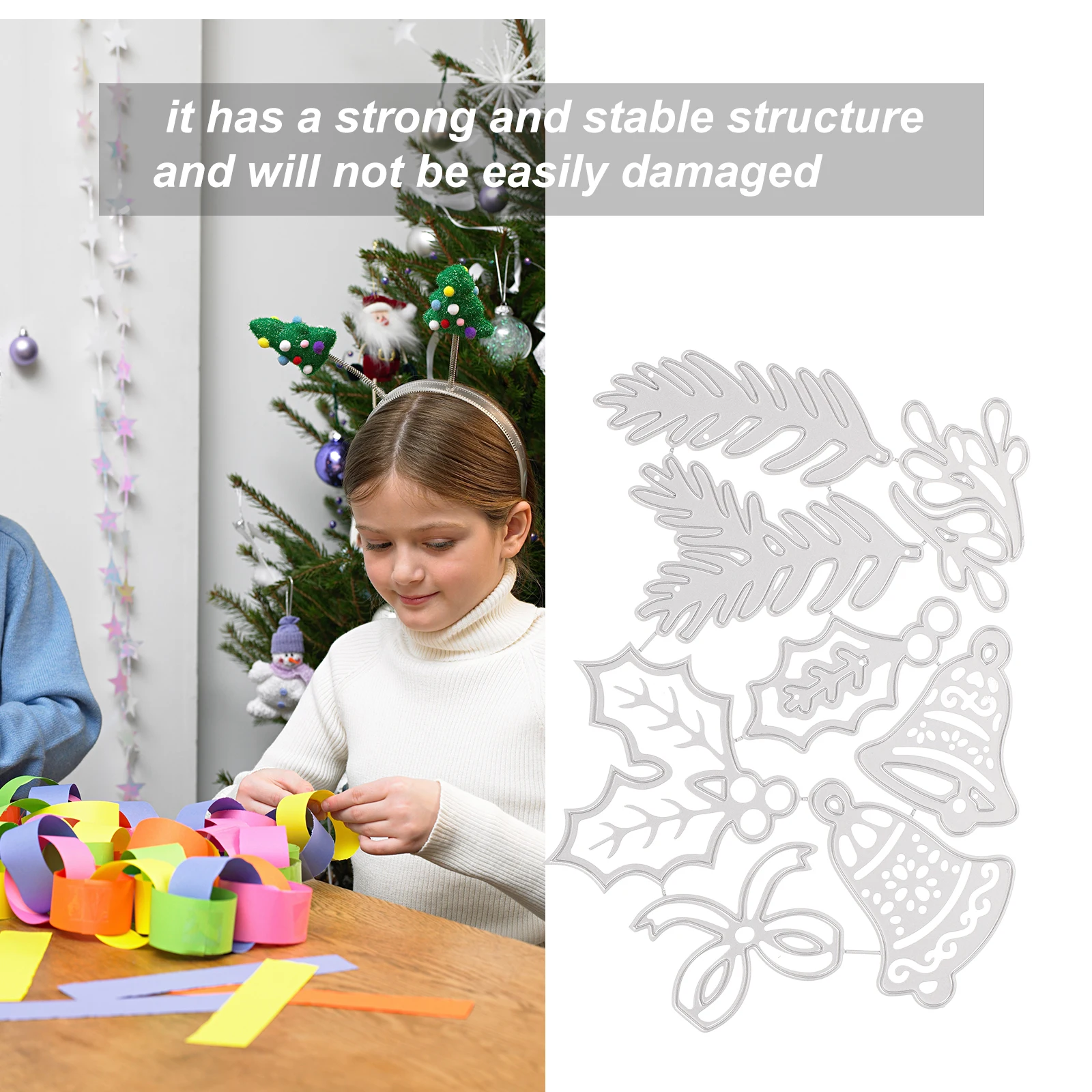 

Leaves Bell Embossing Folders Card Cutting Dies Making Metal Mold Craft Tool Metal Dies For Paper Crafting Card Making DIY