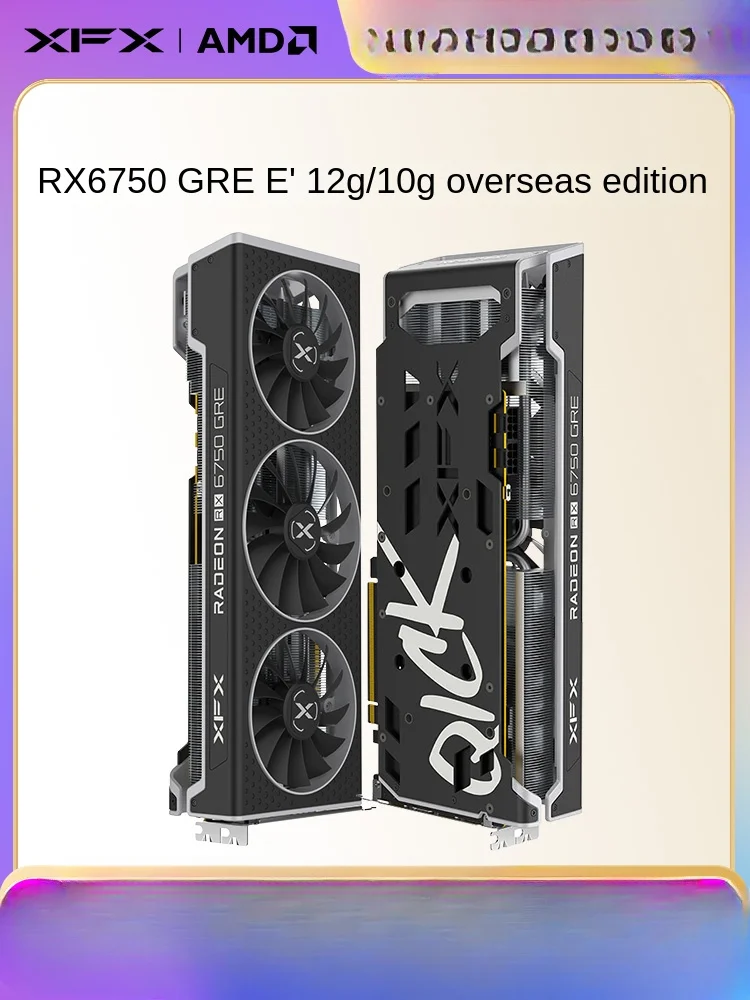 XFX Display 7700XT 7600 6750GRE 6750XT 6650XT Gaming graphics card amd new