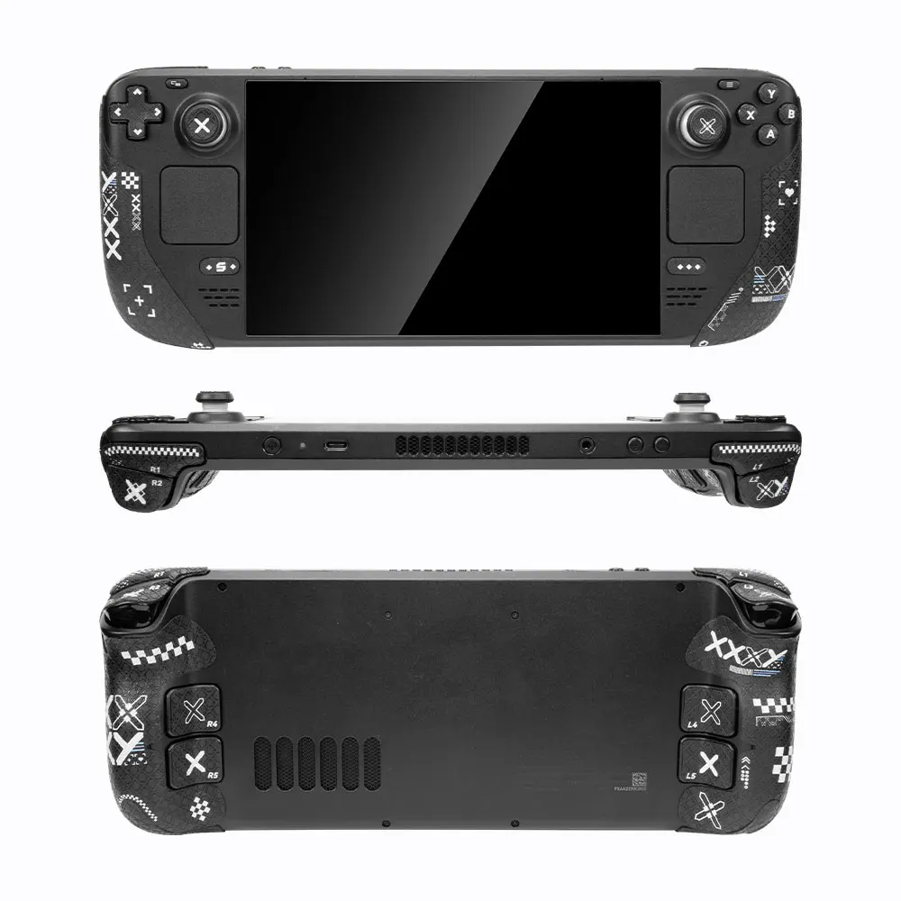 

FINALORD Controller Performance Grip Tape Compatible With Steam Deck / OLED Version Handle,Buttons,Trigger Non-Slip Tape(Black)