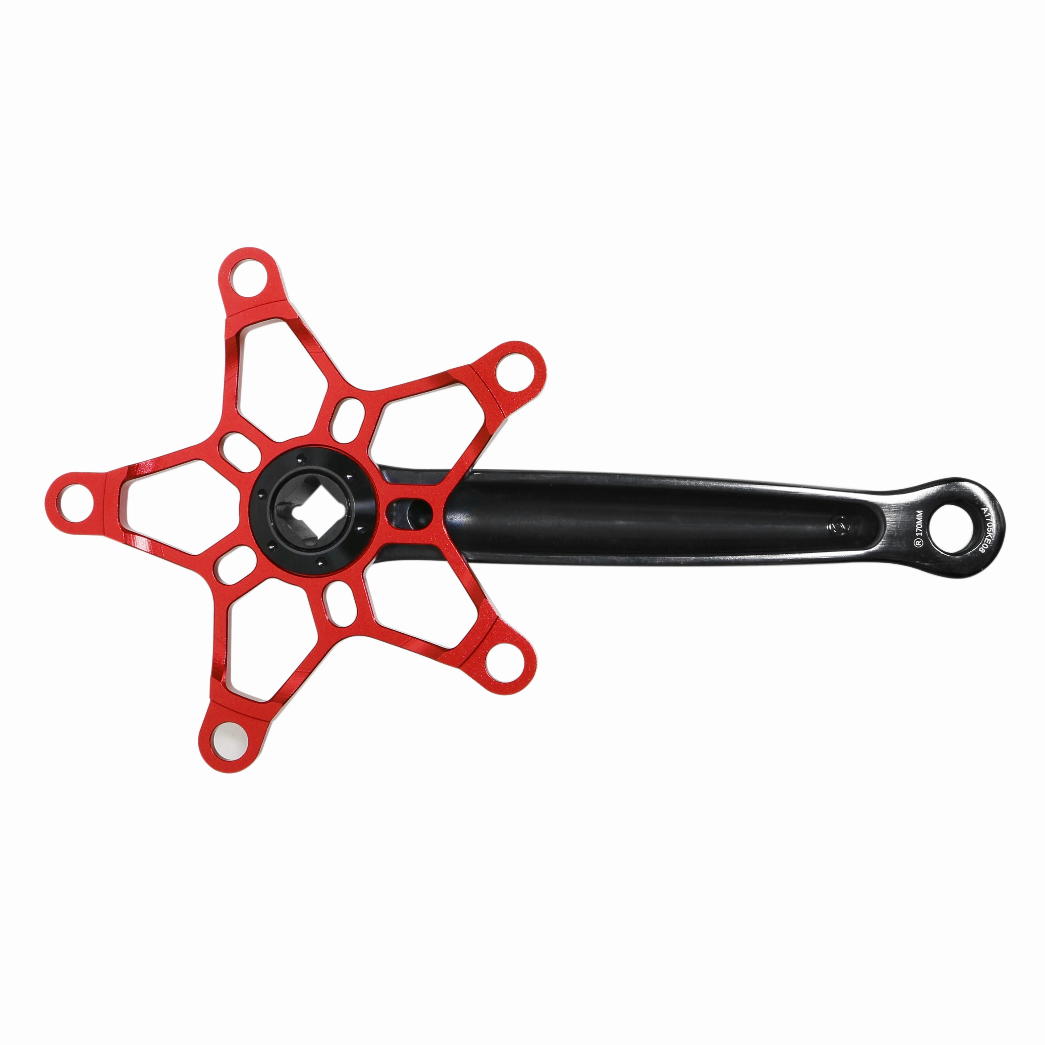 MEIJUN 412 Klappfahrrad-Kurbeln mit quadratischem Loch für Brompton EIEIO 170 mm Kettenradkurbel BCD 130 mm Fahrradteile aus Aluminiumlegierung – Detail 10