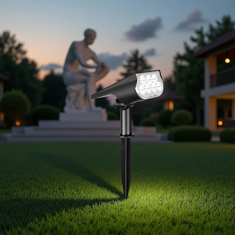 

Professional Solar LED Outdoor Spotlight Waterproof Landscape Wall Light Energy Conservation Automatic Lighting Convenient