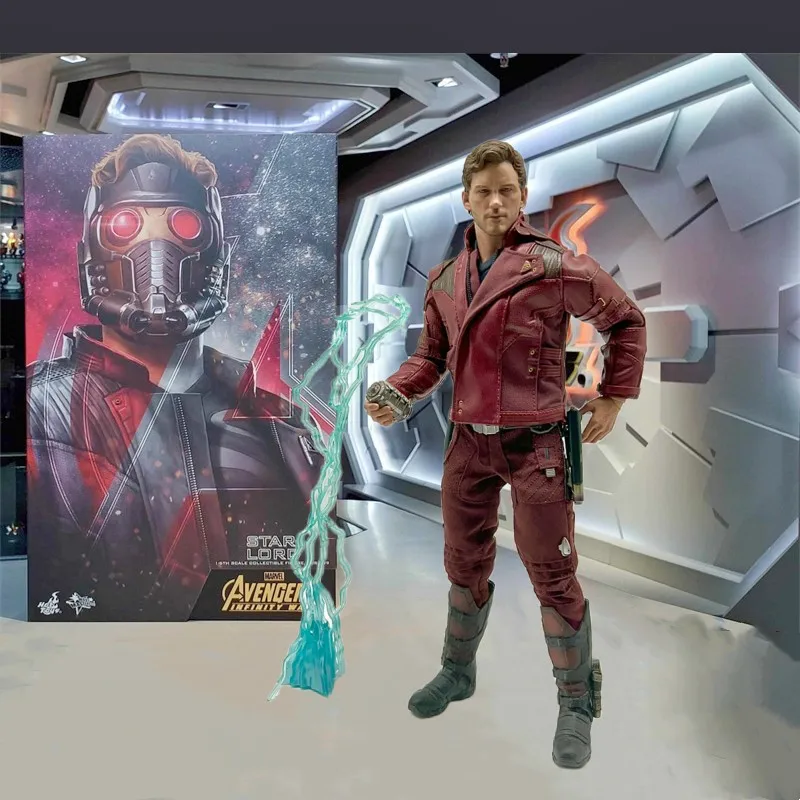 In Voorraad 100% Originele Hottoys Ht Mms539 Star Lord Peter Quill Avengers Infinity War Film Character Model Kunstcollecties Speelgoed