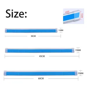 Carro Daytime Running Light, Faixa flexível, Ice Blue, Turn Signal, luzes amarelas de fluxo de freio, faróis DRL Auto, 12V, 30cm, 2pcs 12 principais vendas drl e pisca - №2