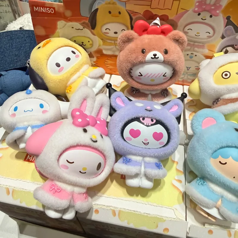 [Vorverkauf] Echter Sanrio Small Cloak Series Series Blind Box Anhänger Gesichtsrotation zum Wechseln von Ausdrücken Anhänger Spielzeug Geschenk