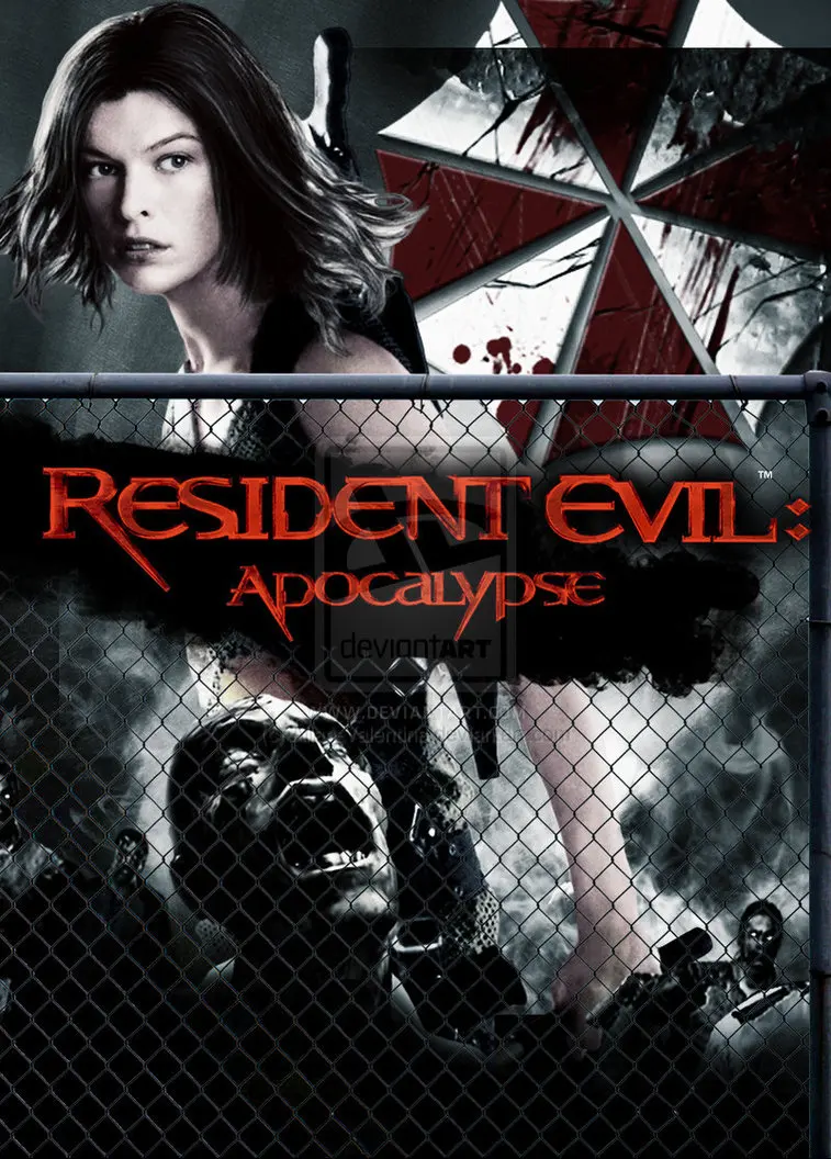 Film Resident Evil (2002) Zijdeposter Home Decoratieve muurstickers Kunst schilderij