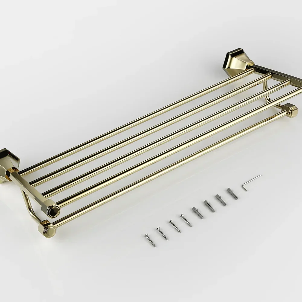 2020 Top quality 304 Stainless Steel Brushed black Wall Mount Bath Hardware 6 Sets  Bathroom  Accessories Set