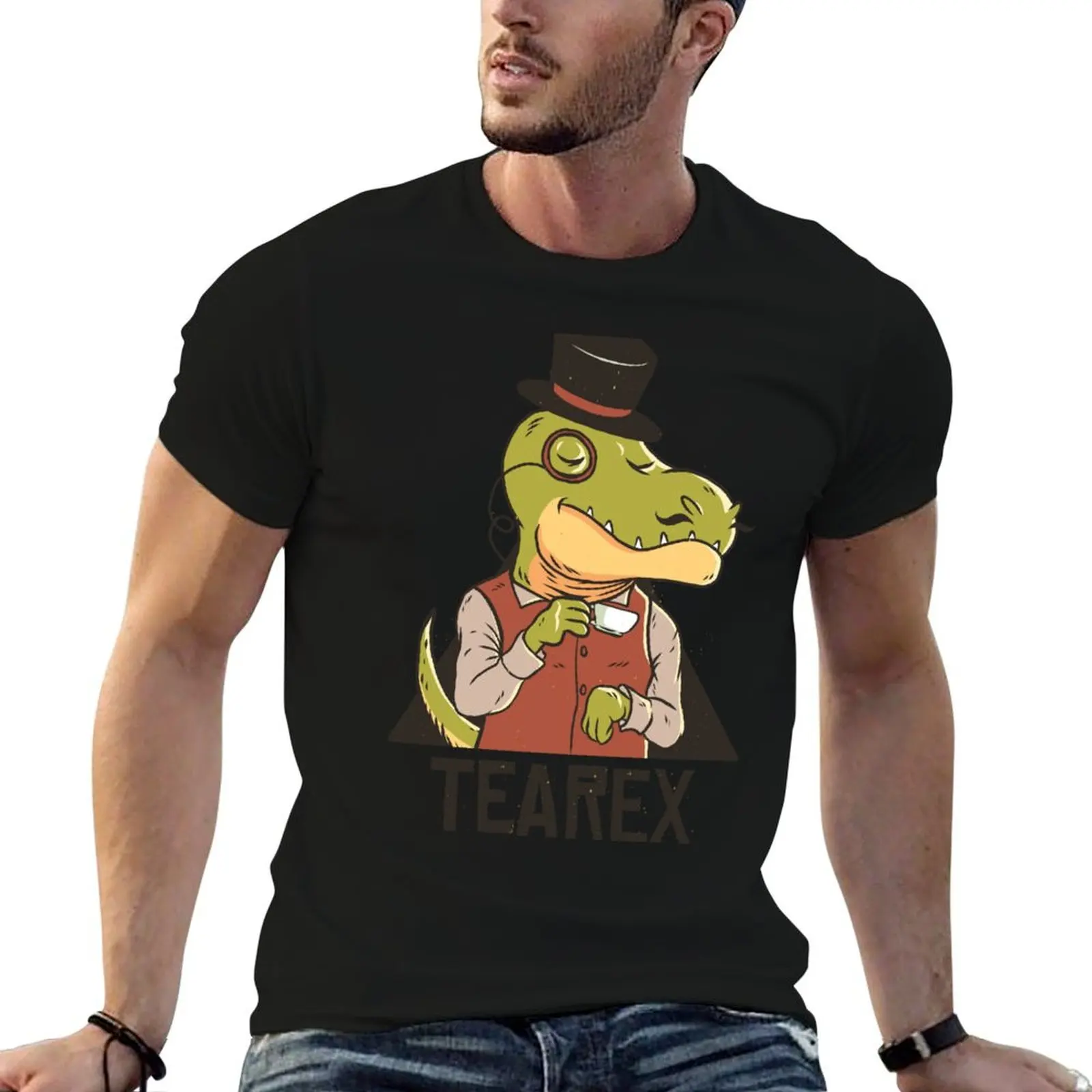 TEAREX DINOSAUR T-Shirt High Elasticity Sports Tee Shirt