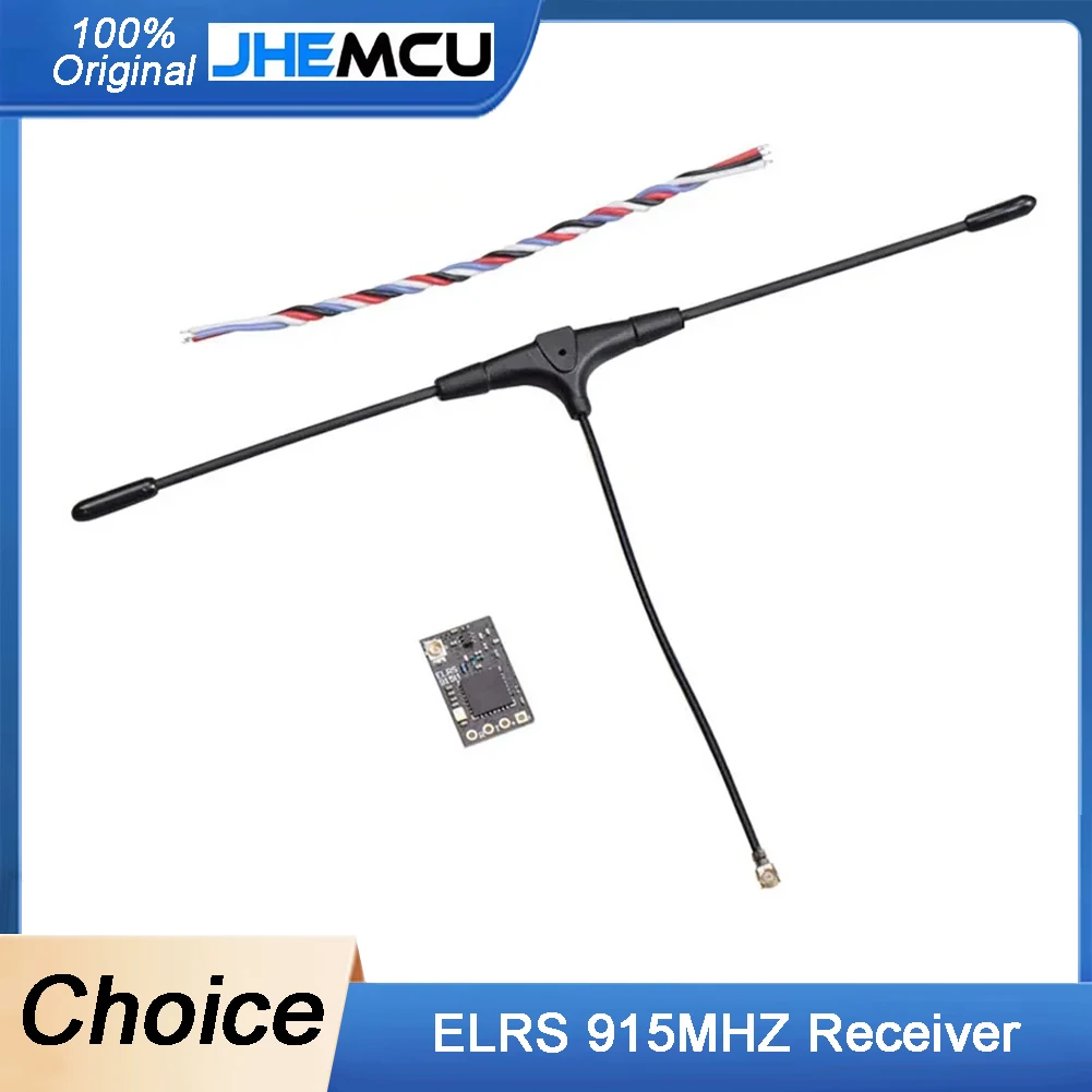 

Наноприемник JHEMCU ELRS 915 МГц | Высокая скорость обновления с открытым исходным кодом | Субминиатюрные дроны дальнего действия для фристайла FPV