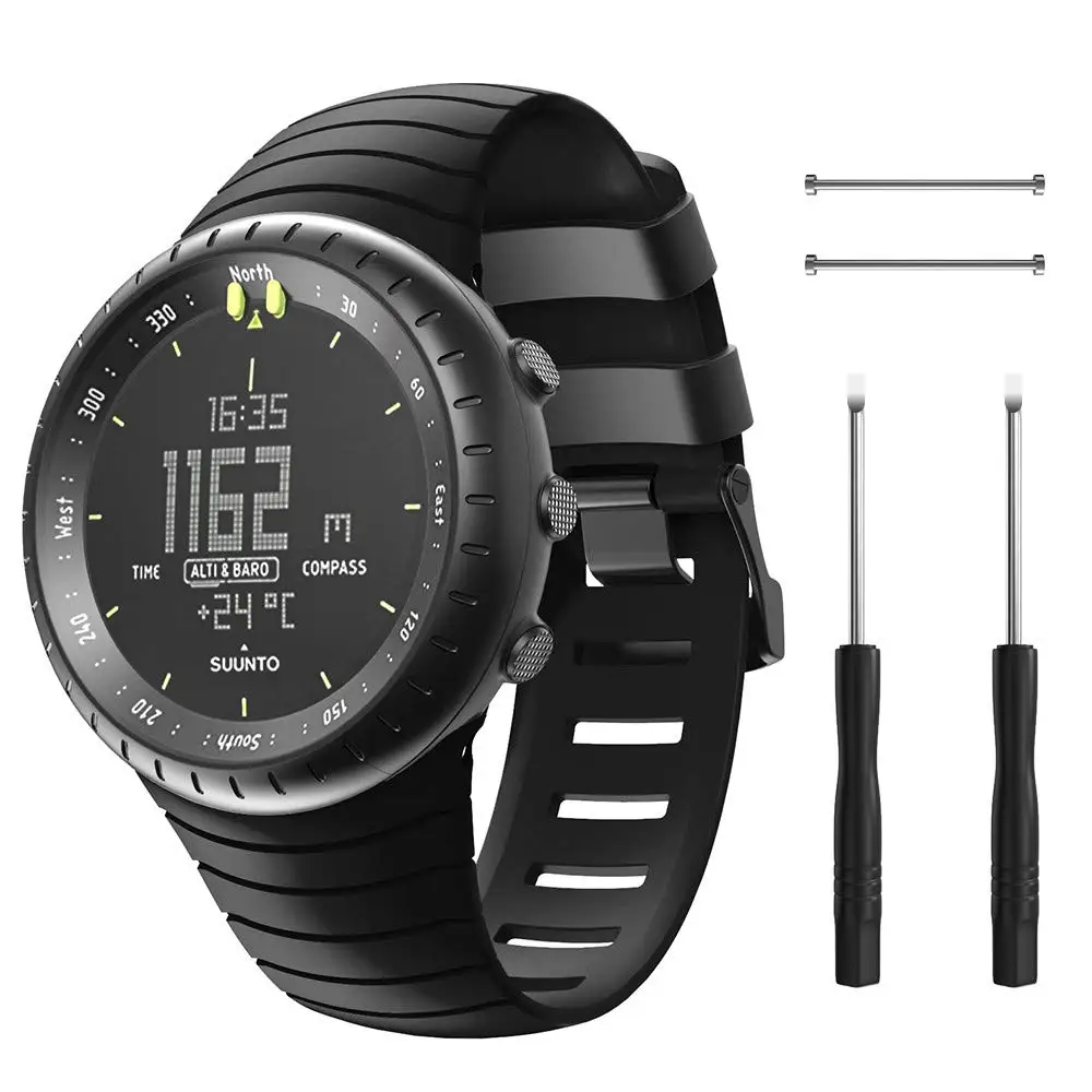 For Suunto Core Hypoallergenic Soft TUP Strap