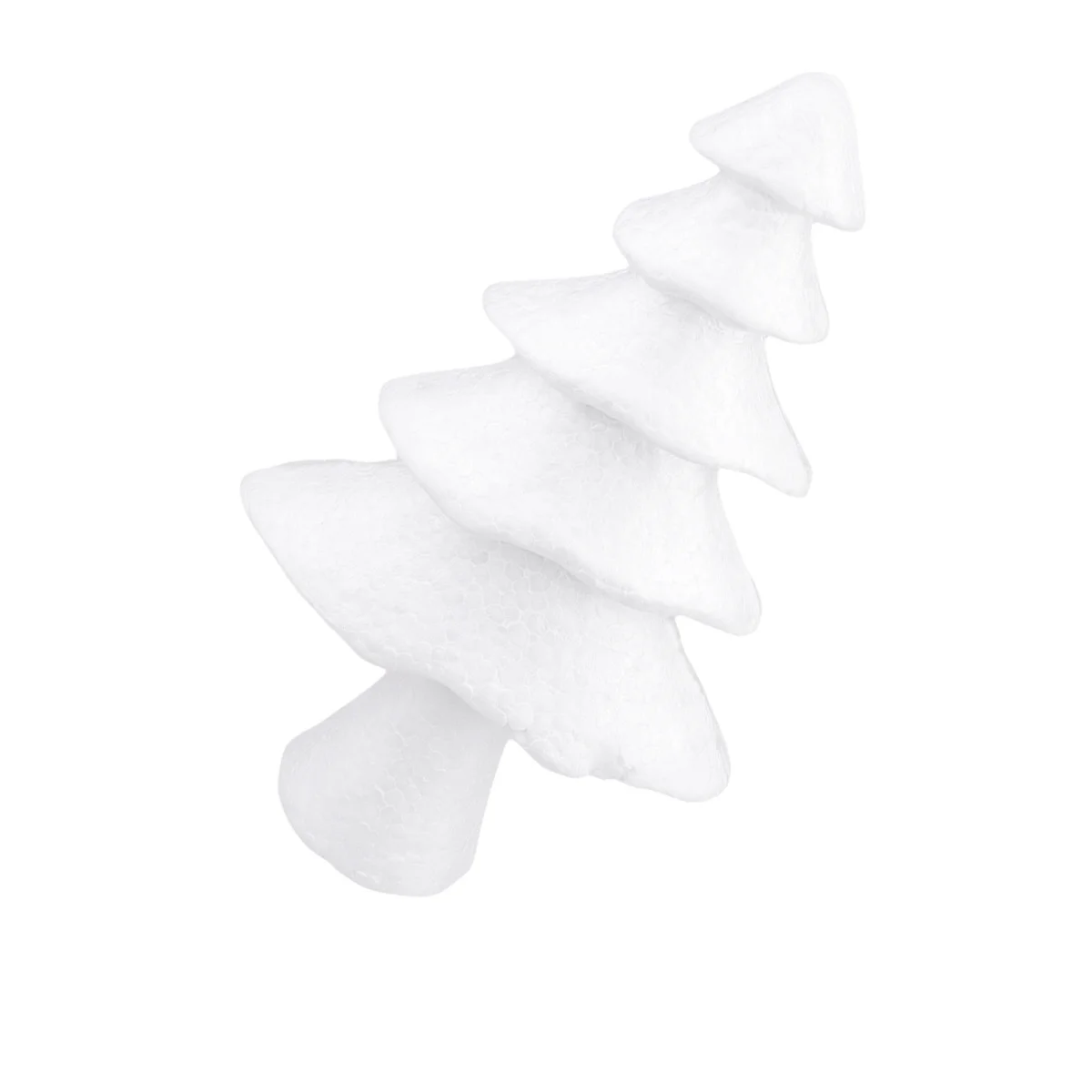 2 قطعة طقم شجرة عيد الميلاد الرغوية الأبيض لتقوم بها بنفسك الحلي الحرفية للأطفال الأطفال النشاط التعليمي عطلة ديكور شجرة حفلة عيد الميلاد