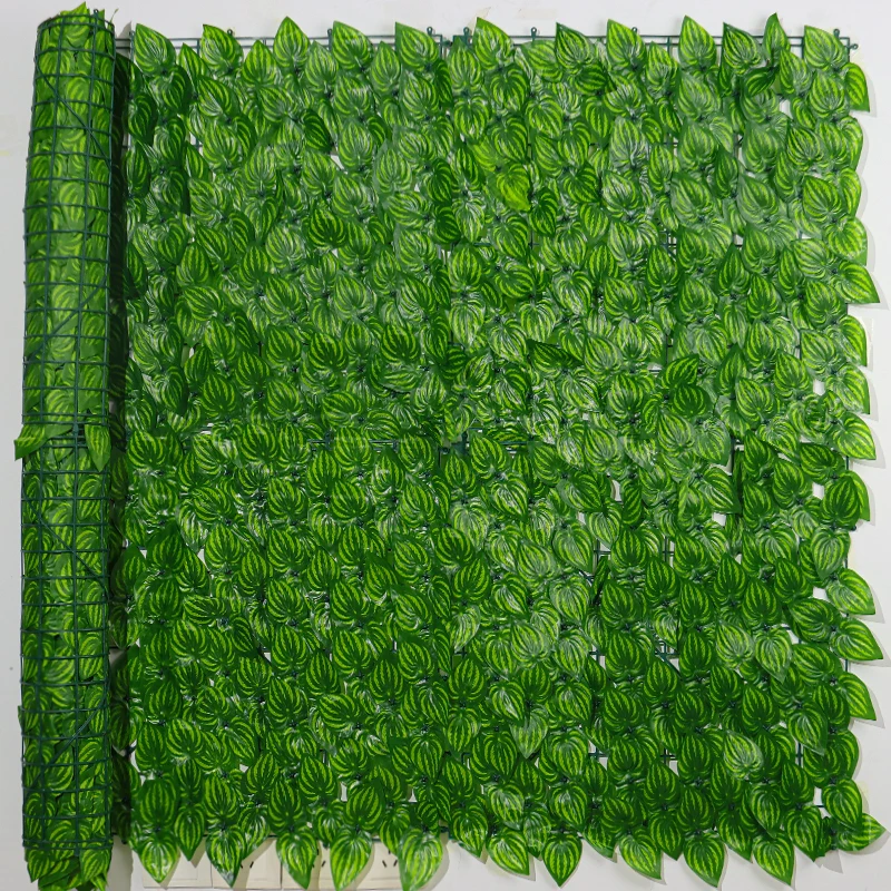 Artificial plants Ivy Privacy Fence 19.7x118in Artificial Hedges Fence Faux Plant Vine Leaf Decoration for Outdoor Garden Decor