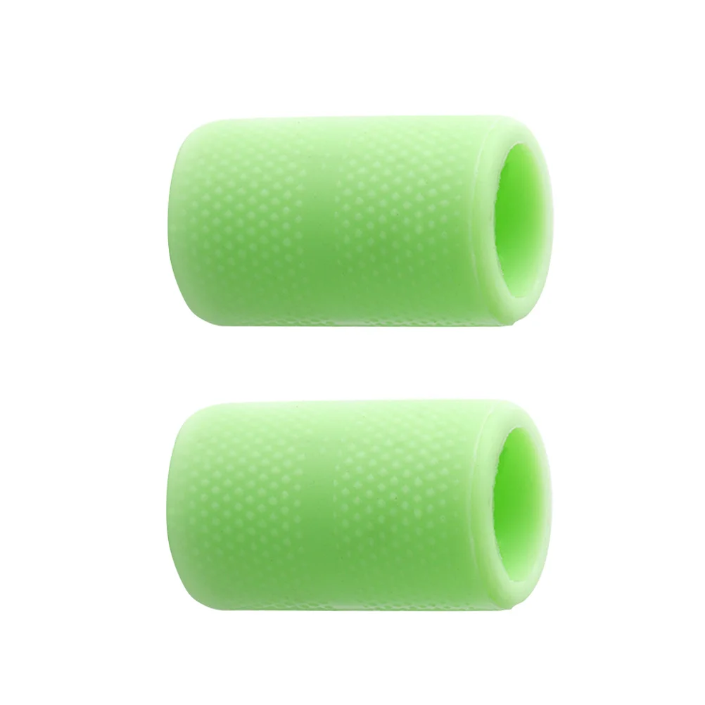 

2Pcs Silicone Handle Cover Sleeve Lightweight Portable Sturdy Trustworthy Multi Job Tool Unique Design Beautiful Grip Case