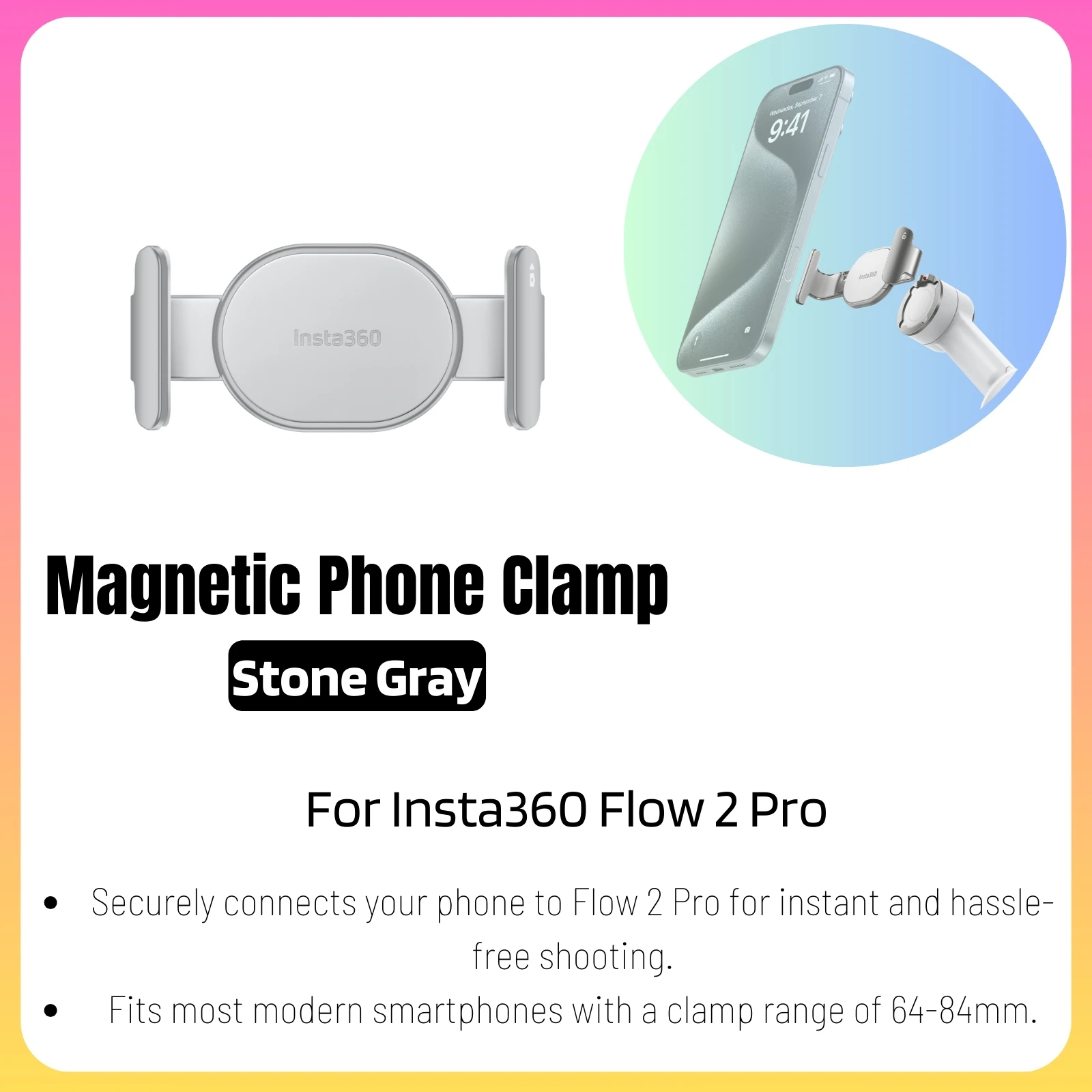 Insta360 Flow 2 Pro Accessories Kit with Magnetic Mount