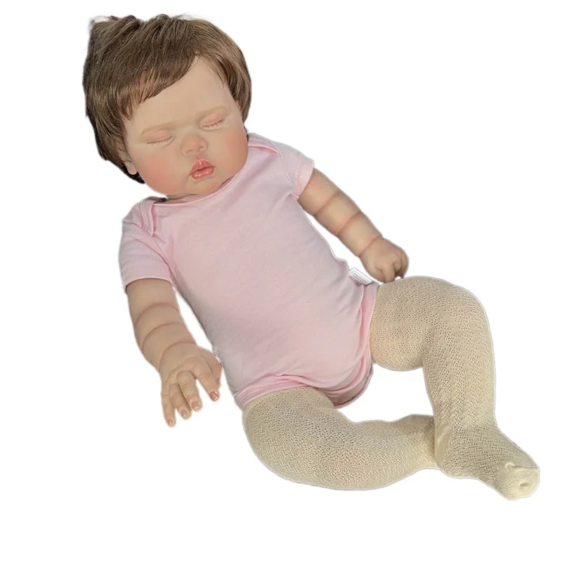 24インチ リボーンドール 幼児 女の子 ピクル 60cm 高品質 手作り人形