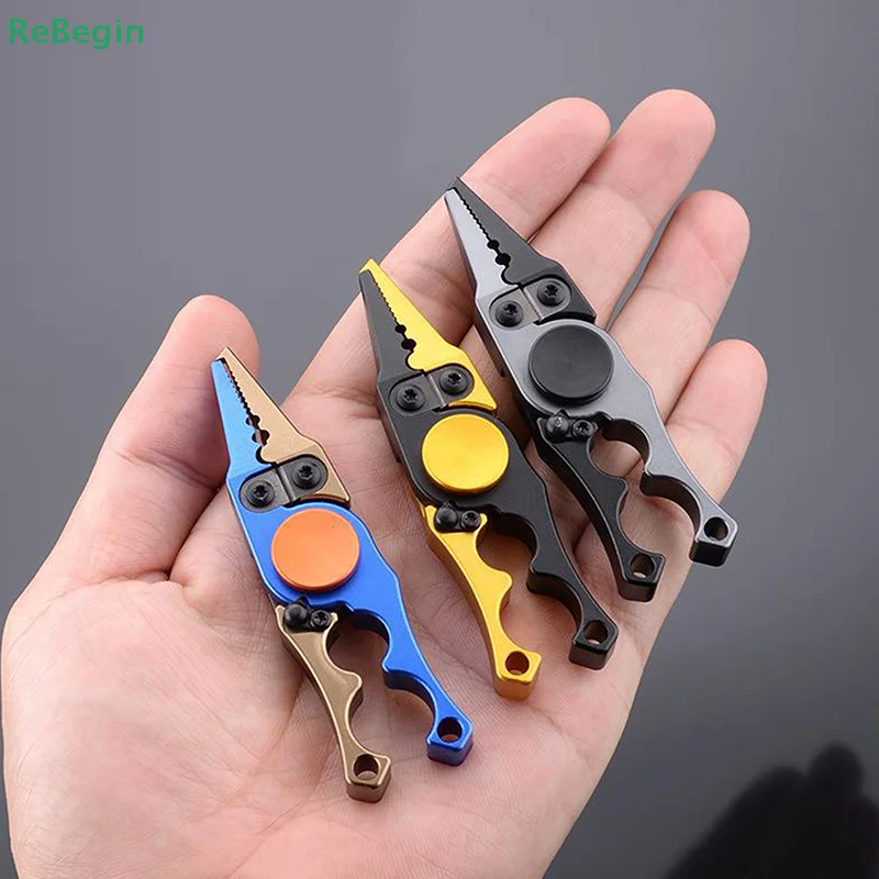 

Durable Aluminum Alloy Fishing Pliers With Gyro And Tungsten Steel Blade For Easy Catches Fishing Equipment Fishing Tools