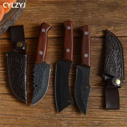 Handmade Forged Stainless Steel Kitchen Knife Knife Boning Knifes Fruit Knife Meat Cleaver Butcher Knife Cooking Knives BBQ