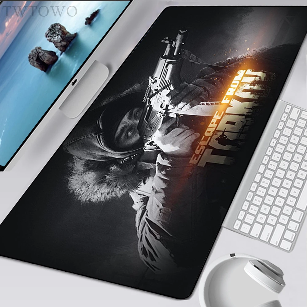 

Mousepad XXL HD Large keyboard pad MousePads Mouse Mat Escape From Tarkov Office Carpet Anti-slip Natural Rubber