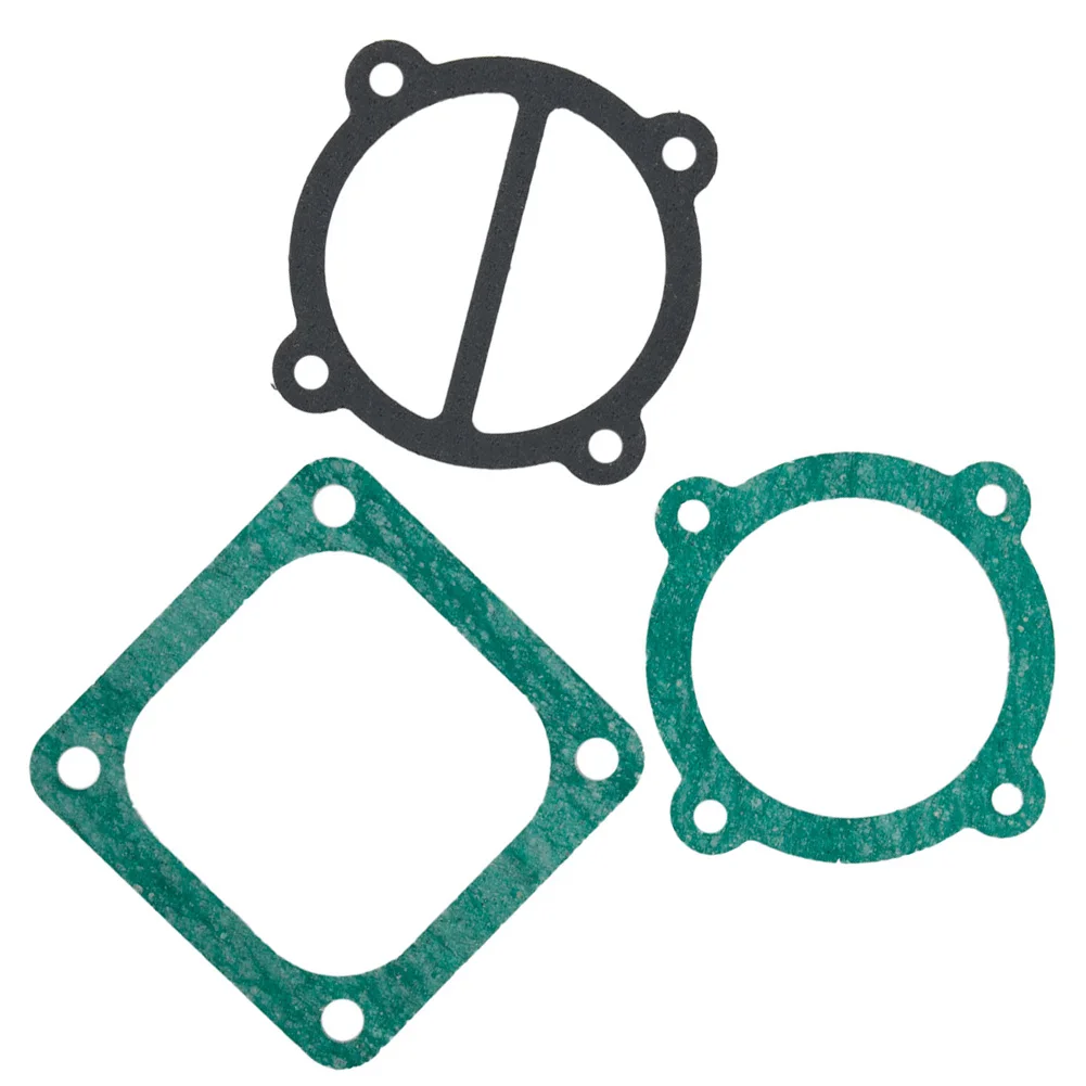 For Air Compressor Head Gasket Set 3PCS 51/65/80/90/95 Type Parts Piston Ring Rebuild Kit Tools Valve Plate Gaskets Washers