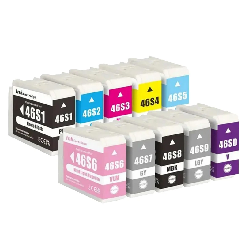 Imagem -05 - Cartucho de Tinta Premium Cor Compatível Estável Chip Inkjet Apto para Impressora Epson sc P700 T46s1 T46s2 T46s3 T46s4 T46s5 T46s8 T46sd