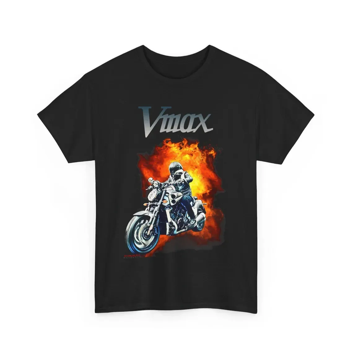 

@EY Y.amaha VMAX T Shirt Muscle Bike Motorcycle Fire Tee V4 Power Cruiser Graphic Top Legend Rider Gift For V Max Fans Apparel