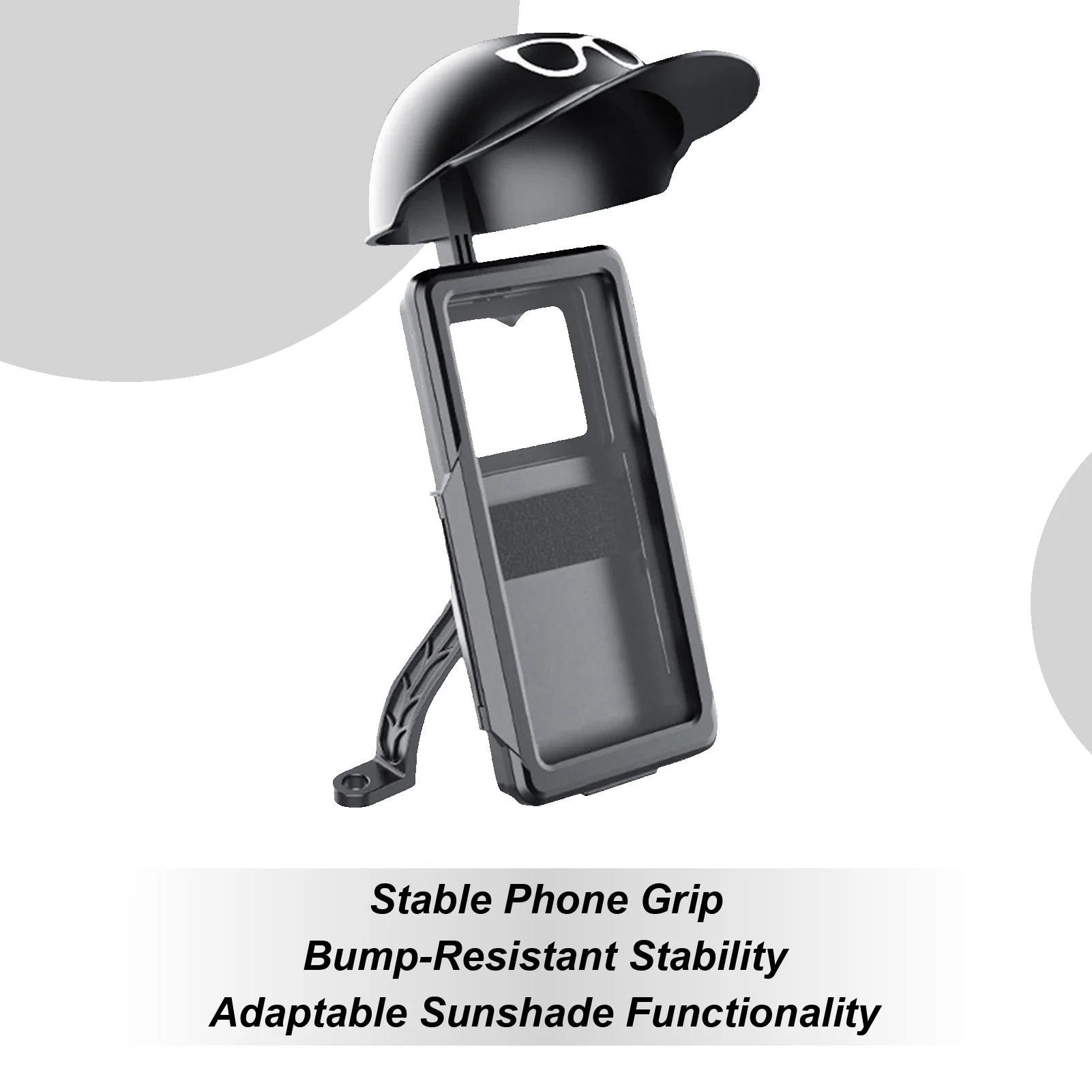 

Motorcycle Phone Stand Sun Hat Bracket For Cycling Mobile Phone Bracket Mount For Women Men Riding Motorcycles Bicycles Scooters