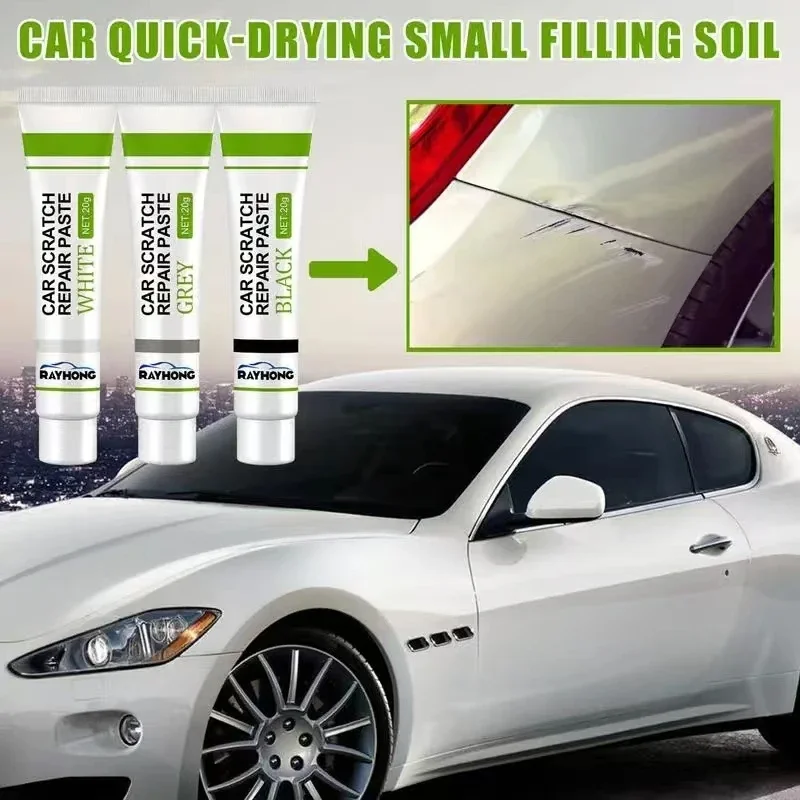 Fiberglass Boat Repair Paste Quick-drying Putty DIY Eye-filling Home Car Repair White Paint Scratch Repairing Paint