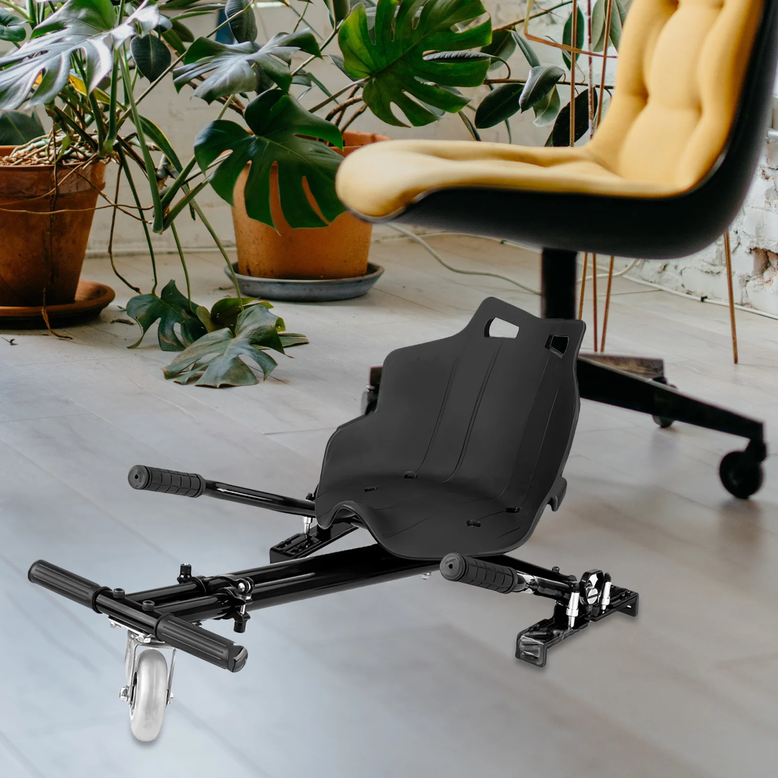 

Kart Seat Replacement Sturdy PP Compact Design Easy Installation Compatible with Hover Kart Electric Scooter Racing Seat