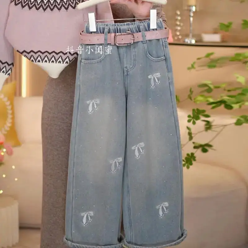 Girls' Velvet Denim… - image