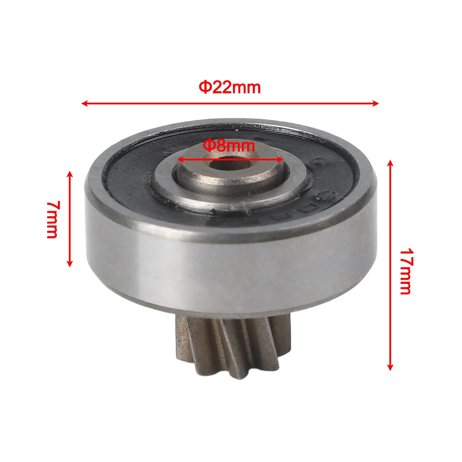 DIY Tool Gear For Cutting Saw For Reciprocating Saw Reciprocating Saw Gear Metal Gear Silver Color 8 Tooth Gear