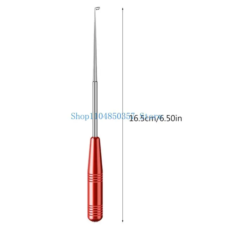 5asd 2 قطعة مزيل خطاف الصيد خطاف الصيد مجموعة أدوات الإزالة السريعة مع أنبوب تخزين #6