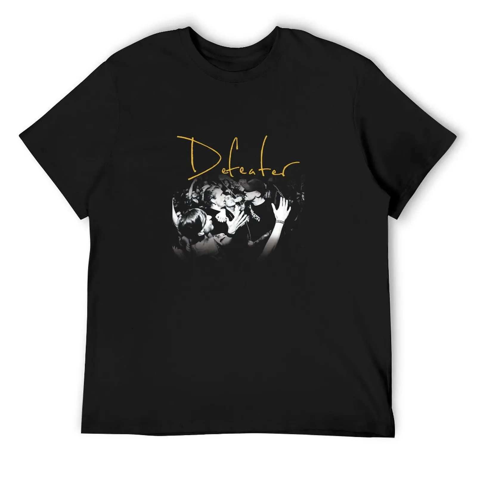 

Defeater Concert T-Shirt summer shirt Blouse clothes customizeds mens clothing