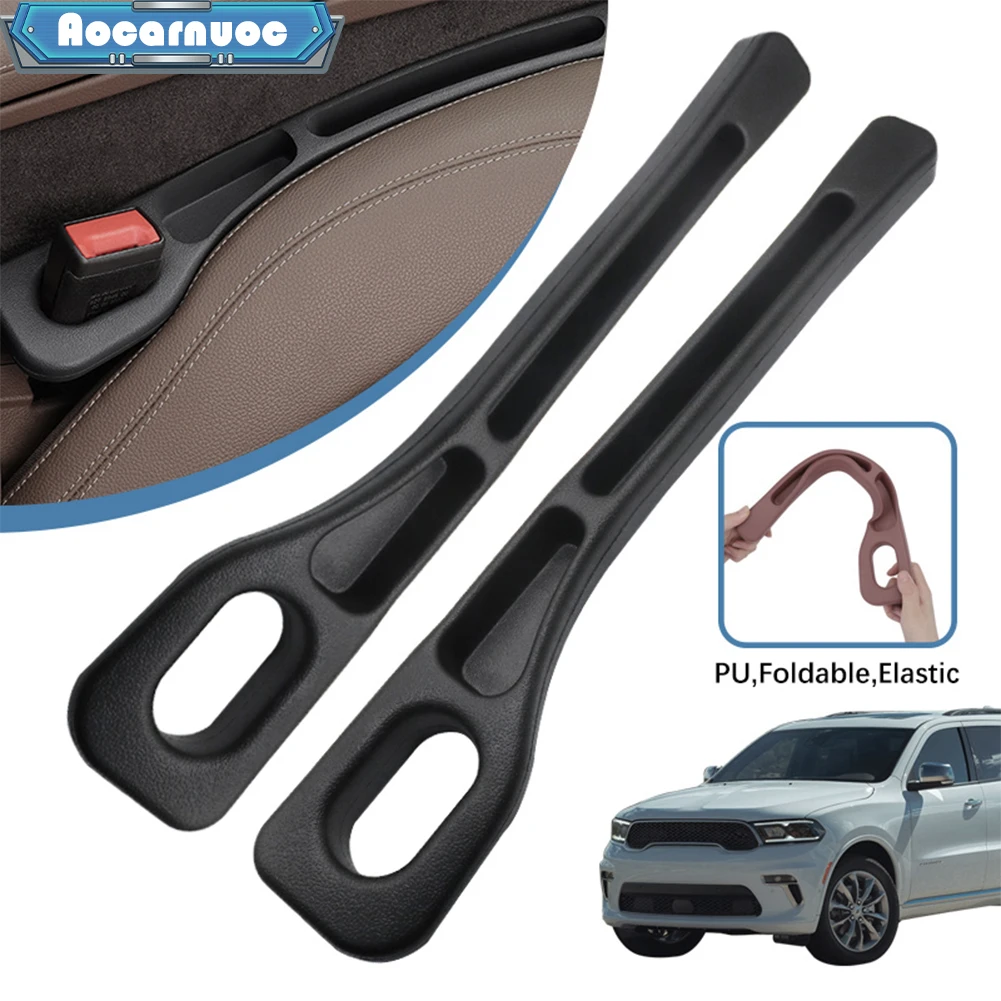 

2pcs/set Car Seat Side Seam Gap Filler Accessories For Dodge Durango SRT Shaker Concept 1998-2015 2016 2017 2018 2019 2020 2021