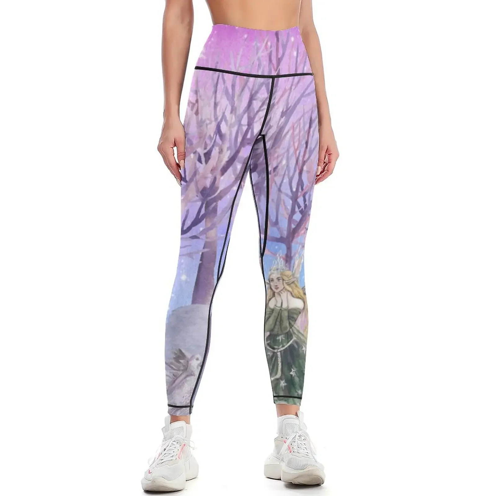 

The Lost Necklace Leggings sports for gym gym womans Women's high waist gym pants Womens Leggings