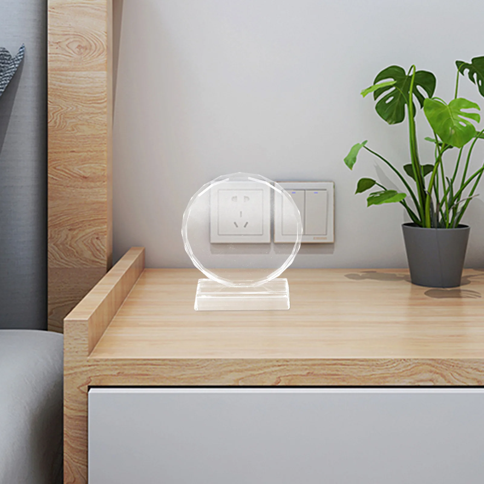 

Декоративный хрустальный трофей, прозрачная призовая награда, нежный настольный трофей, украшение для домашней вечеринки, фестиваля, подарок, аксессуар для награды