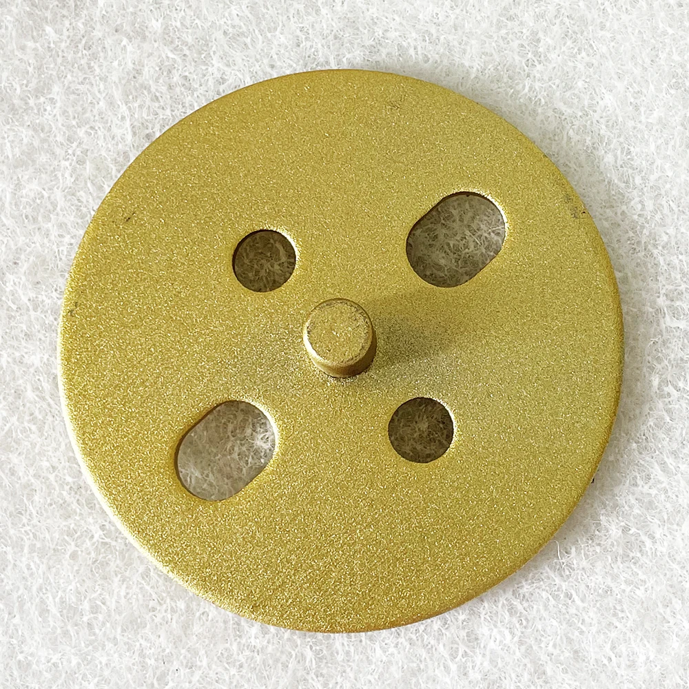 Imagem -02 - Especializada Silicon pu Grinding Disc Cura Epóxi Piso Moagem Machine Bloco de Moagem Pcd Alloy Head 100 mm