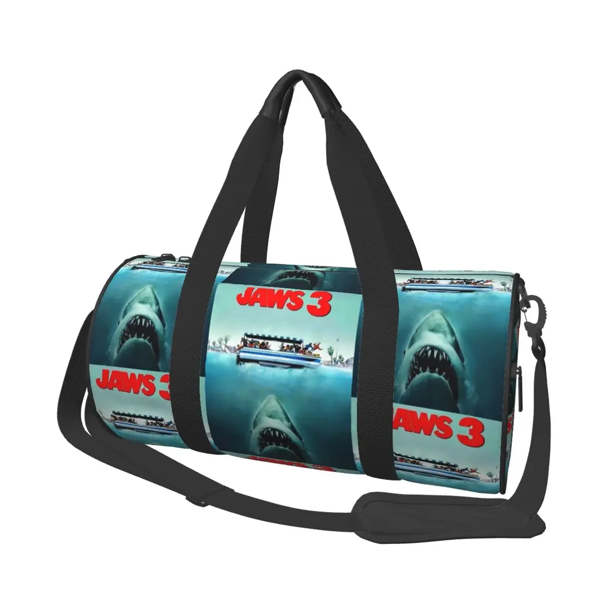 

Большая спортивная сумка Jaws из фильма ужасов, многофункциональная дорожная сумка Duffle, сумки для фитнеса