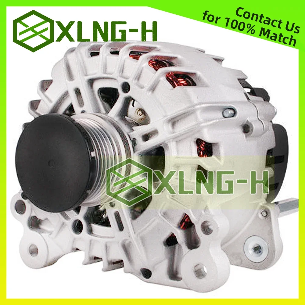 

140A 12V CW 6-канальный шкив сцепления, новый генератор переменного тока для Volkswagen Atlas 2018 Audi A3 2007-2018 03L 903023 К 03Л 903023 L