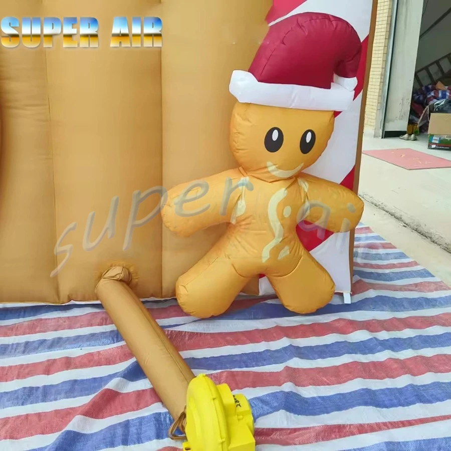 中国製カスタムデザインの膨張式クリスマスフェスティバル装飾、膨張式クリスマスウォール