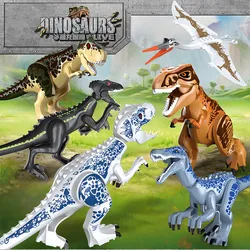 FC3727 Dinosaur Jurassic Overlord Tyrannosaurus Park Quetzlepterosaur 6 super large building block toys