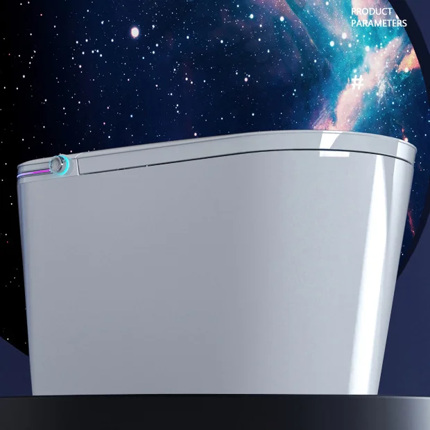

Automatic Smart Toilet Bowl Seat Heating New Design For Home Hotel Use Ceramic WC Includes Remote Control Drainage Patterns