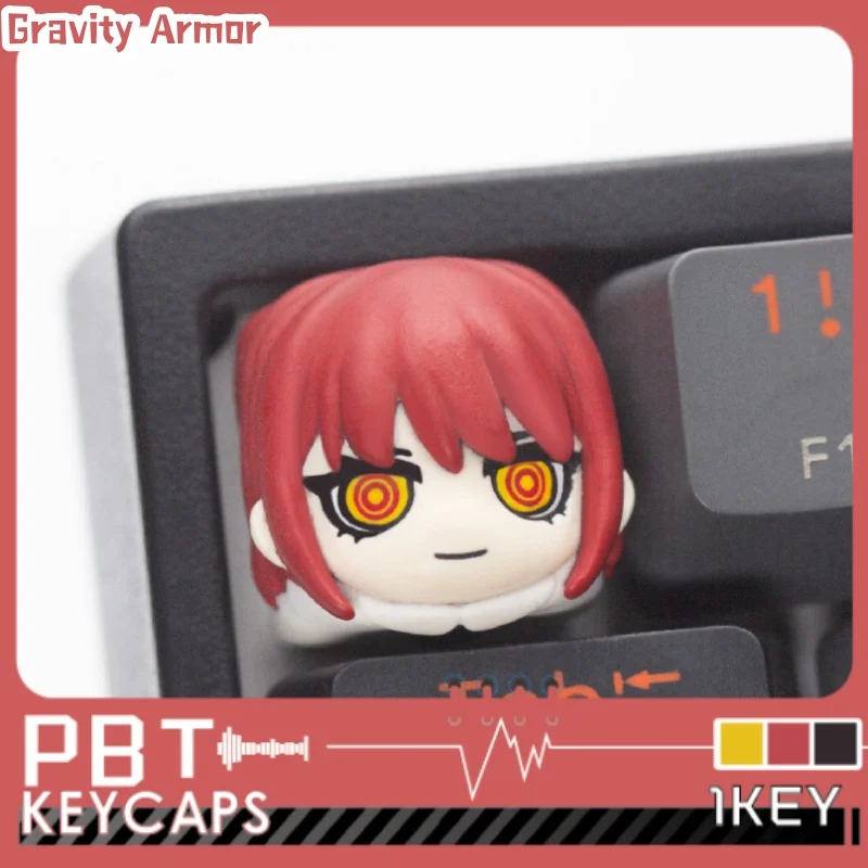 

Hot Sale Chainsaw Man Anime Themed Keycap Cherry R4 Profile Resin Customized Mechanical Keyboard Game Cartoon Esc Gift Keycap