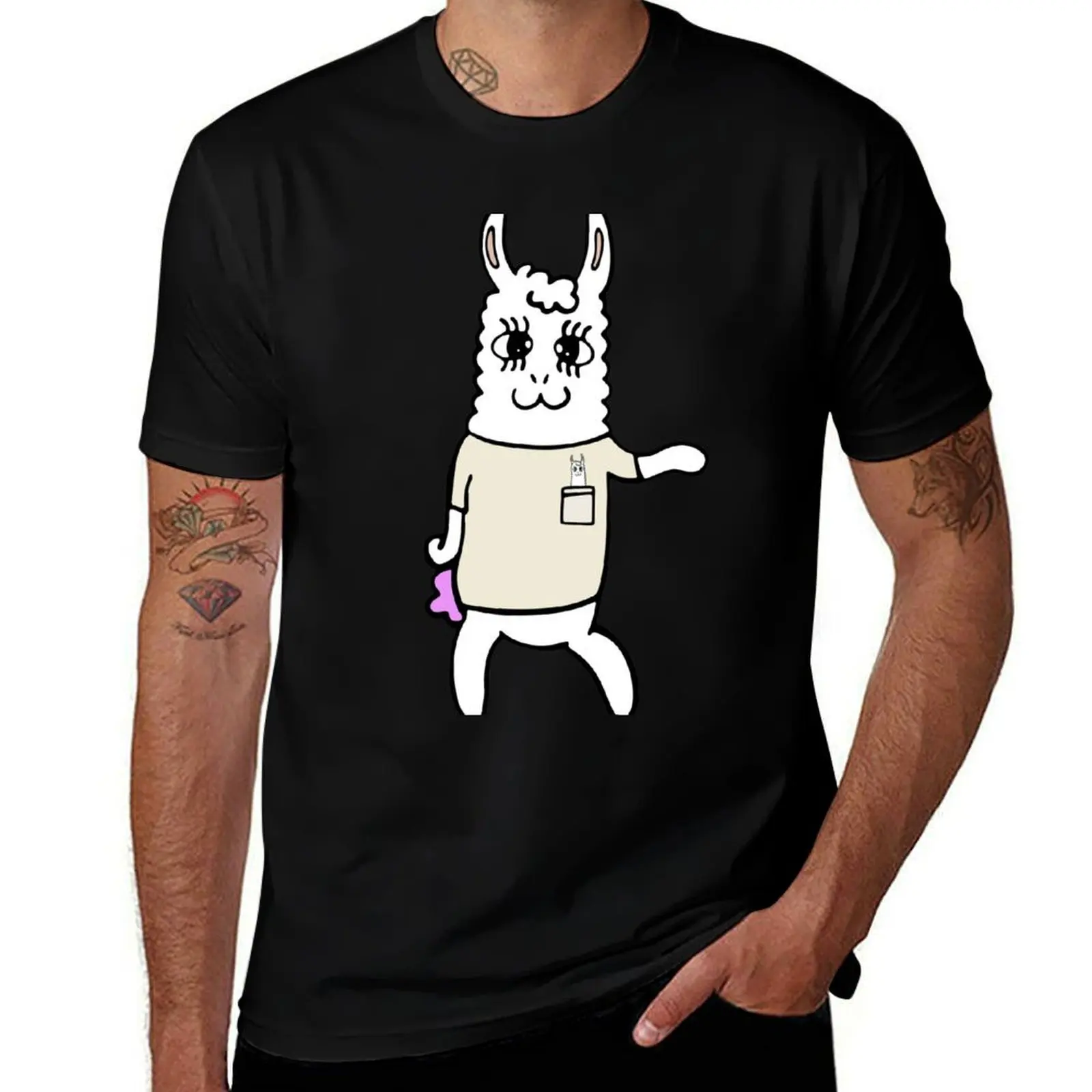 Lexi llama T-Shirt man t shirt graphic t shirts for man graphic vintage T-Shirt