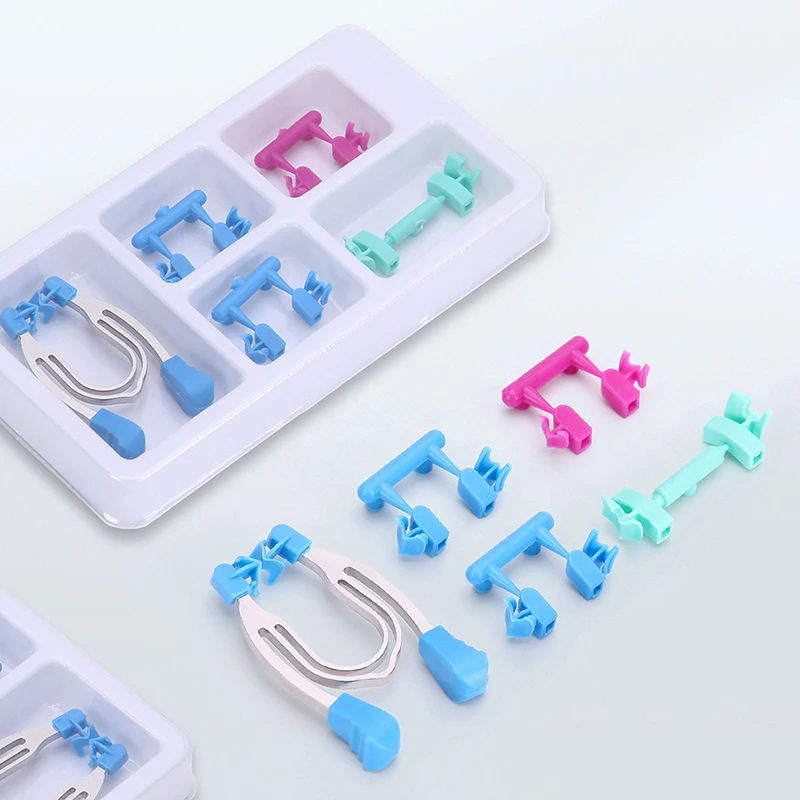 

Dental Matrix Sectional Contoured Matrices Clamps Wedges Metal Spring Clip Rings Dentist Tools Dentistry Lab Equipment