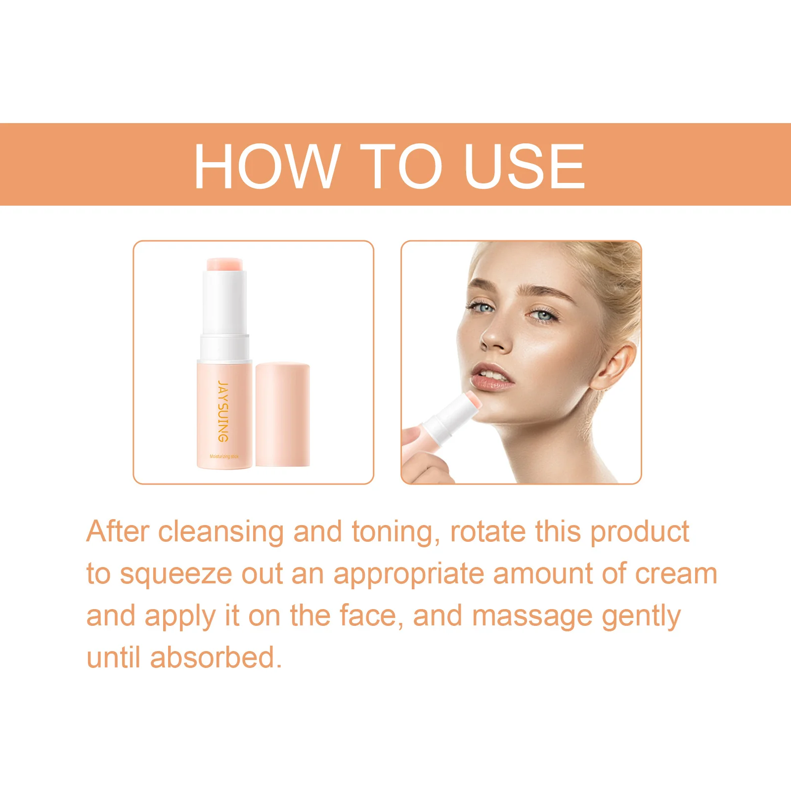 Kollagen-elastischer Stab, straffend, feuchtigkeitsspendend, aufhellend, stumpfe Haut, verblasst Augenringe, Schwellungen, feine Linien, Gesichtspflegecreme