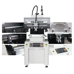 ITECH SMT Solder Paste Printer High Quality Semi-auto Solder Paste Stencil Printer Smt Stencil Printer Double scraper For Pcb