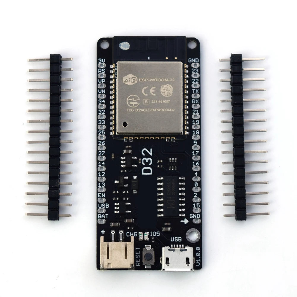 D32 V1.0.0 Wifi Bluetooth Development Board Based ESP-32 Esp32 ESP-WROOM-32 4MB FLASH Compatible For Arduino Micropython