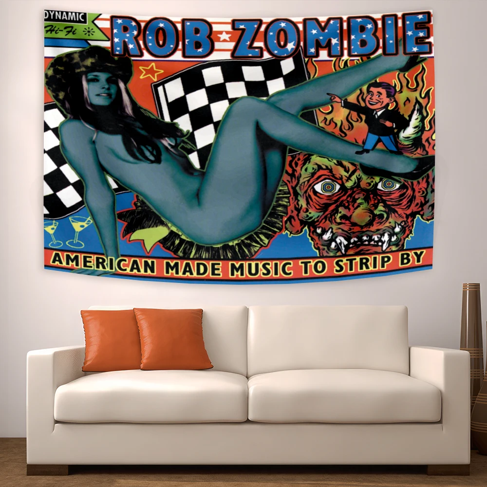 

90x150cmrob Godfather Of Rock, Musician, Singer-Songwriter, Album, Tapestry, Decorate Room Flag